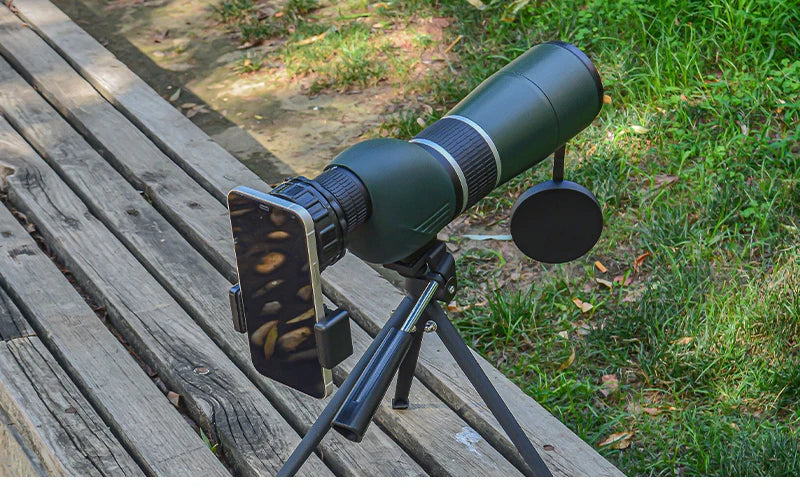 20-60X60 Spotting Scope Zoom Monocular Powerful Telescope Bak4 Prism Waterproof Anti-Fog For Camping Bird Watching Landscape