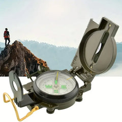 Multifunctional Survival Compass, Waterproof Portable Compass For Outdoor Camping Hiking Travel,Navigation