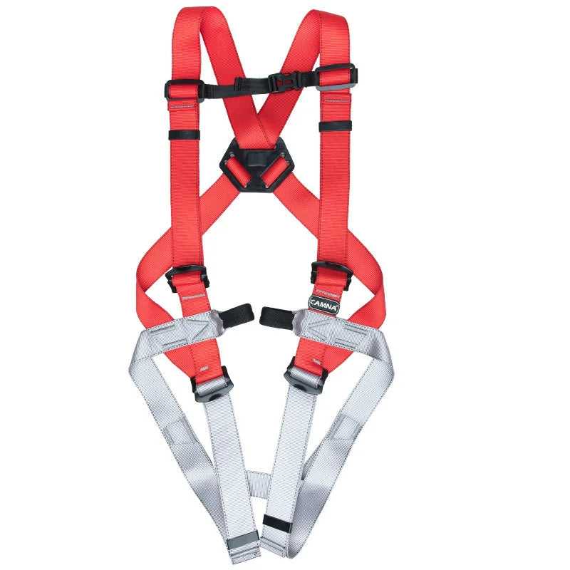 P58 Outdoor High-Altitude Work Rescue Harness, Rock Climbing, Rapid Descent Tunnel Protection, Full Body Safety Harness