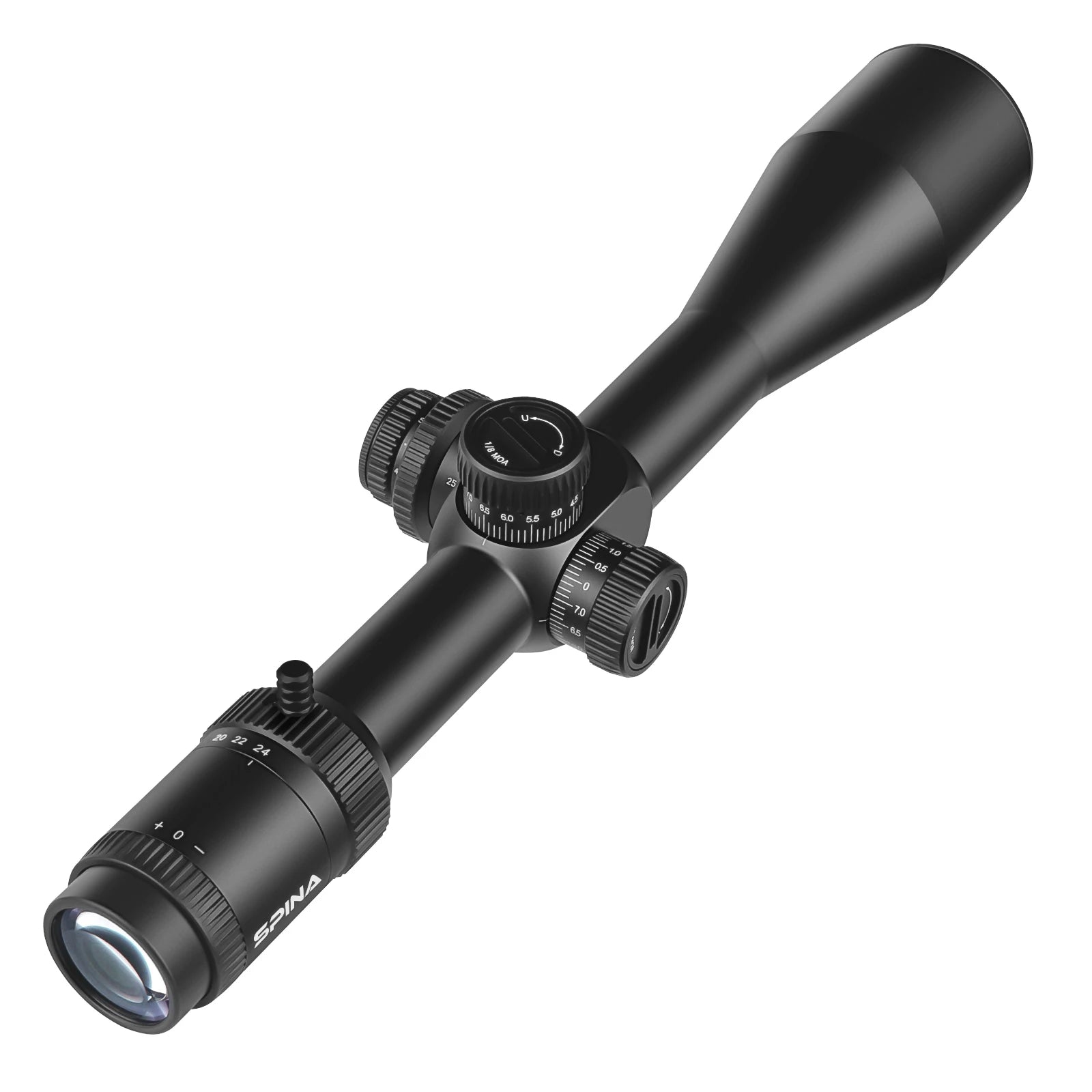 SPINA Optics 6-24x50 FFP/SFP Spotting Scope Rifle Hunting Illuminated Hunting Turrets Lock Reset Optical Sights Outdoor Hunting