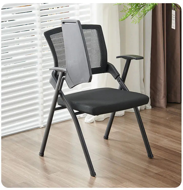 Folding Training  Conference Room Chair, Training Class Chair, Folding Office Chair, Folding  with Table Board