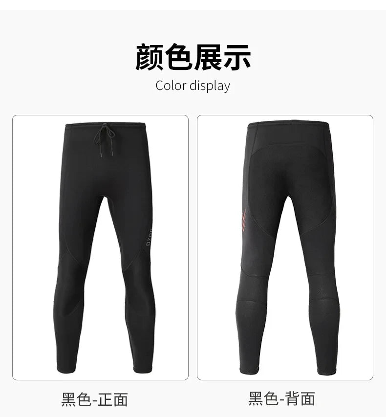 3MM Men Wetsuit Neoprene Underwater Keep Warm Women Diving Suit Surf Surfing Spearfishing Jacket Pants Snorkeling Equipment