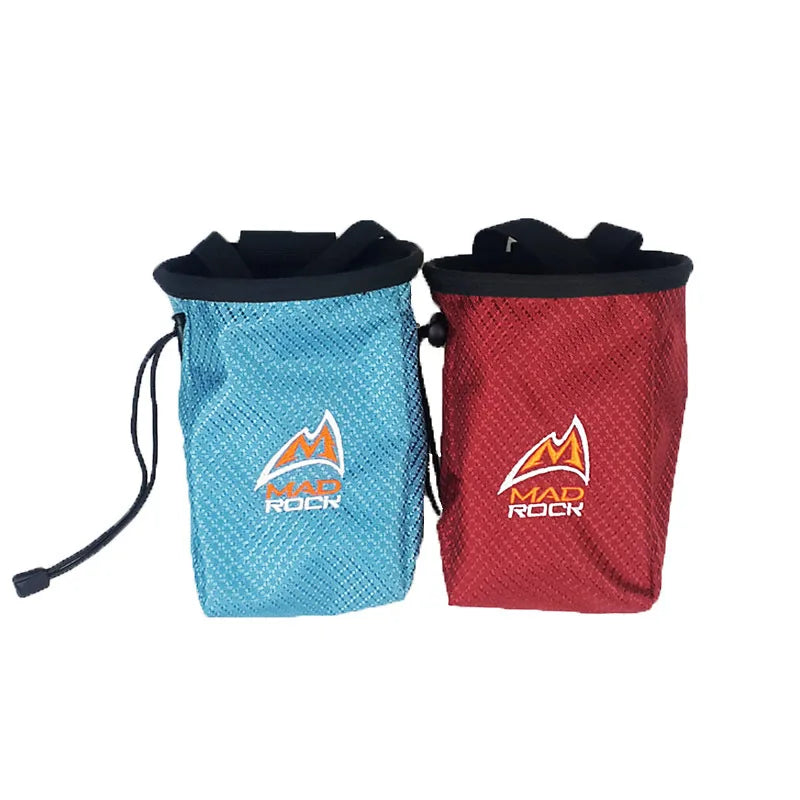 Premium Gym Chalk Bag for Rock Climbing Weight lifting Climbing Chalk Drawstring Bag Magnesium Powder Bag Fitness Accessories