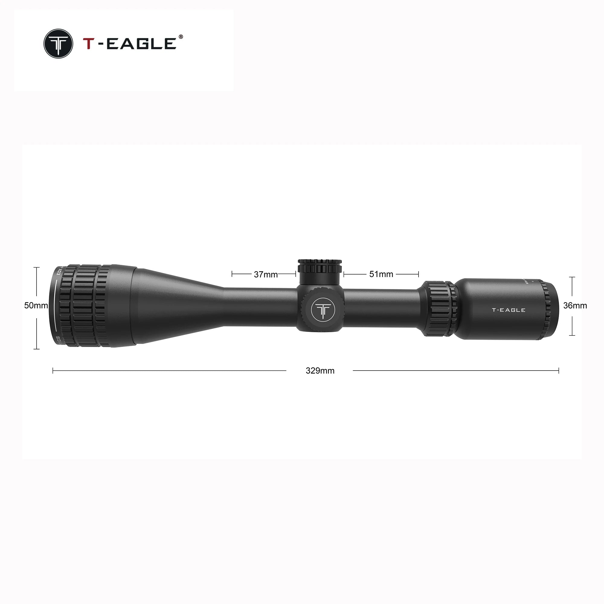 T-EAGLE EOX 4-16x44 AOIR Spotting Scope, Lunettes Tactical Rifles, Hunting and Shooting Rifle, Sniper Hunting Fits