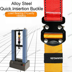 Full Body High Altitude Work Safety Harness Five-point Safety Belt Rope Outdoor Climbing Training Construction Protect Equipment