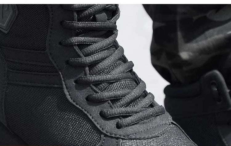 Ultralight Military Combat Boots Mens Black Work Shoe Outdoor Run Desert Hiking Shoes Army Training Tactical Boots Male Sneakers