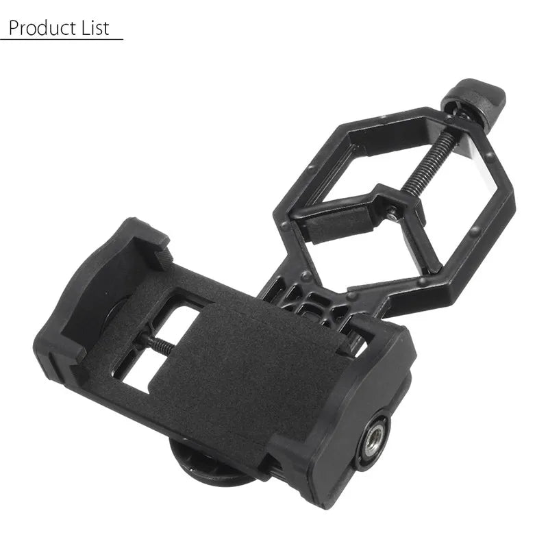 Portable Mobile Phone Telescope Mount Adapter Mount Clip Monocular Spotting Scope Binocular Holder Support Eyepiece Decorative