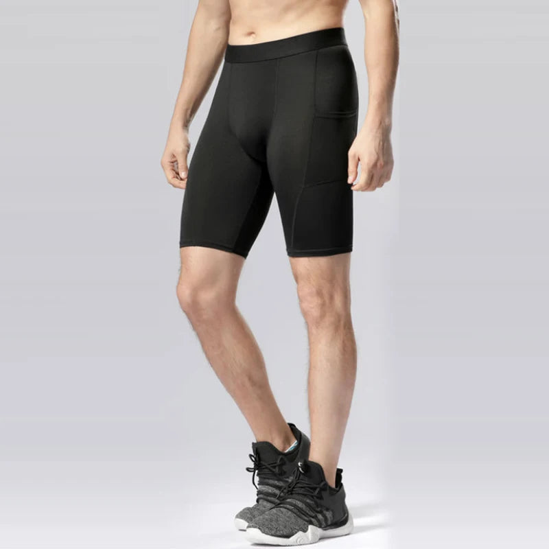 Men Casual Basketball Shorts Summer Compression Gym Shorts Man Quick Dry Sport Tights Men Running Training Shorts Male Clothing