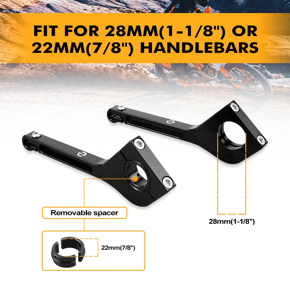 GPS Holder Navigation Roadbook Mounting Arm Kit For KTM EXC HUSQVARNA SUZUKI HUSABERG YAMAHA HONDA KAWASAKI Sherco Off-road Bike