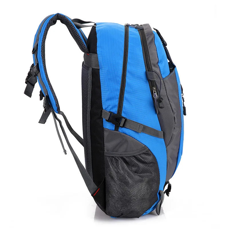 40L Travel Backpack Men and Women Outdoor Mountaineering Hiking Storage Bag Fashion Lightweight Camping Luggage Bags WJT037