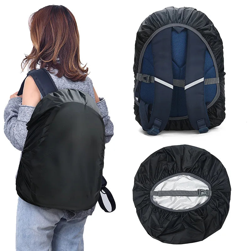 New Hot Rain Cover For Backpack 35L 45L 60L Waterproof Bag Tactical Outdoor Camping Hiking Climbing Cross buckle Dust Raincover