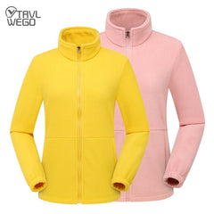 TRVLWEGO Men Women Jackets Camping Hiking Outdoor Sport Winter Polar Fleece Lovers Heated Ski Coats Walking Trekking Clothing