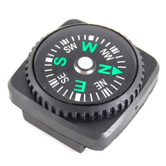 2/5Pcs Mini Wristband Compass Portable Detachable Compass Waterproof Hiking Travel Camping Emergency Survival Navigation Tool