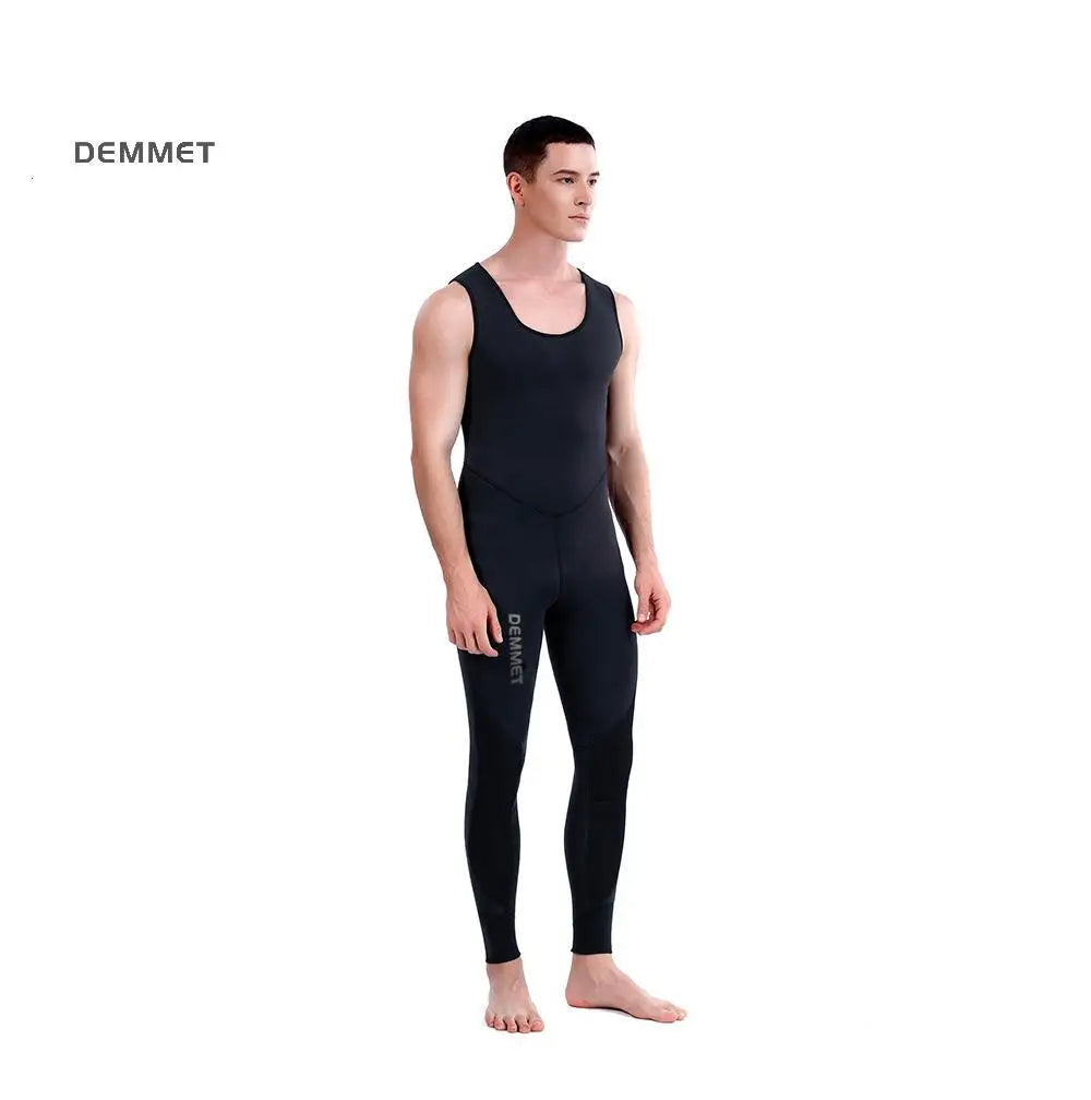 Camouflage SCR Neoprene 3mm Swim Wetsuits Men's Diving Suit Split Scuba Snorkel Swimsuit Spearfishing Surfing Jumpsuit Equipment