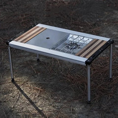 Camping IGT Folding Table Foldable IGT 2/3/4 Unit Aluminum Frame Table Portable Lightweight Outdoor Table Cool Camping Gear