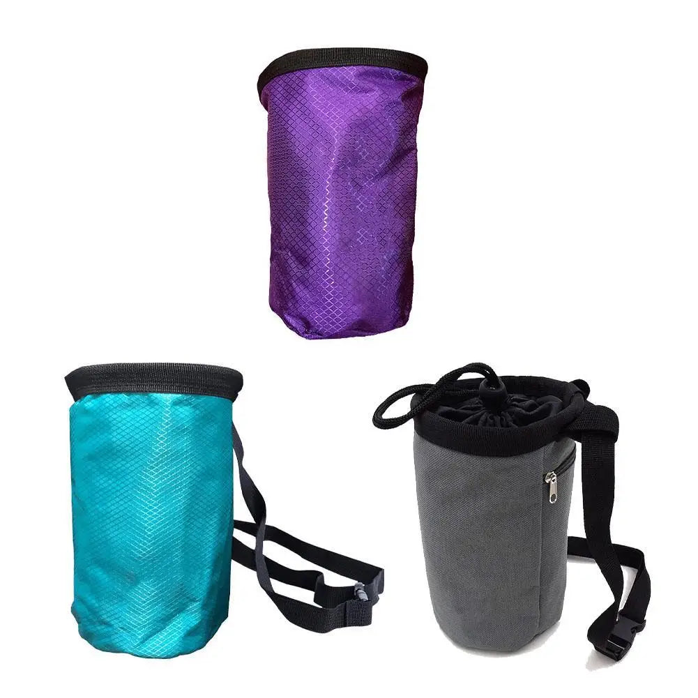 Magnesia Sack Rock Climbing Chalk Bag Waterproof Pocket for Weight Lifting Outdoor Bouldering Magnesia Pouch Climbing Equip S5D7