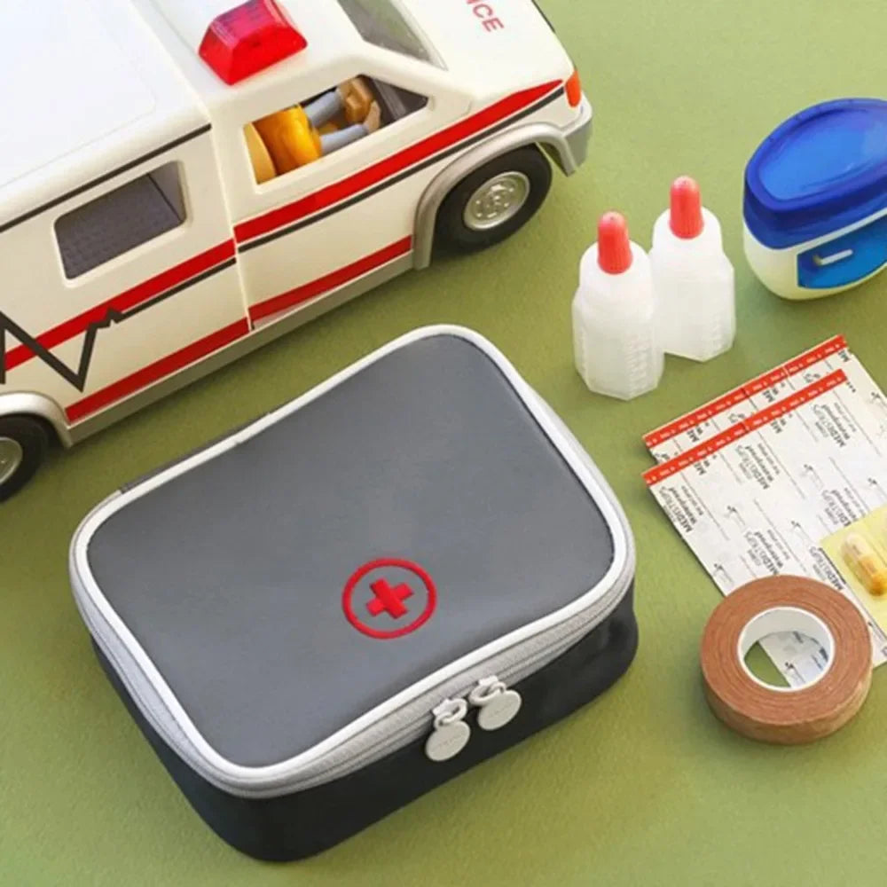 Mini Household First Aid Kit Bag Travel Portable Medicine Package Emergency Kit Bags Medicine Storage Bag Small Organizer