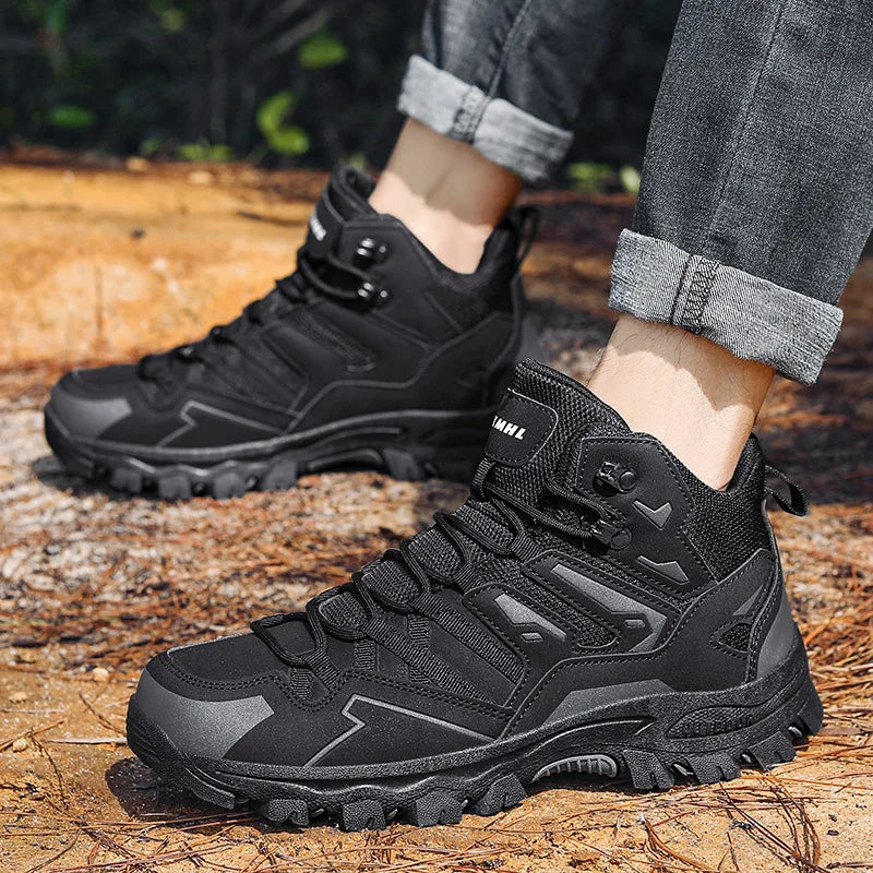 New Women Men Hiking Shoes Outdoor Trekking Sports Climbing Camping Boots Non-slip Waterproof Walking Jogging Trainers Sneakers