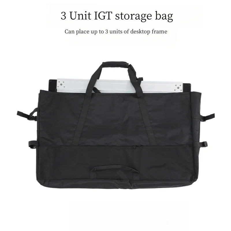 3 Unit IGT Table Storage Package Outdoor Camping IGT Table Accessories Portable Oxford Cloth 3-unit Desktop Frame Storage Bag