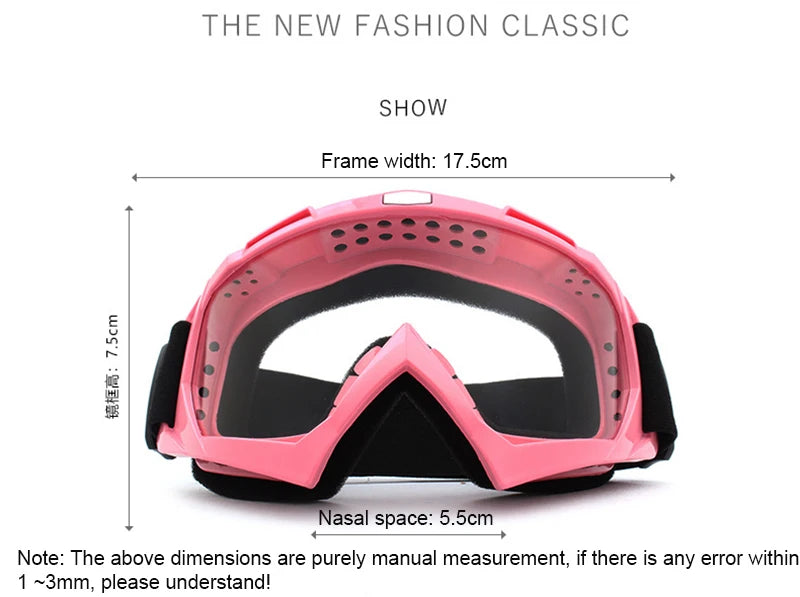 1PC Motocross Goggles Glasses MX Off Road Helmets Windproof Glasses KTM Helmet Ski Glasses Mountaineering Rider