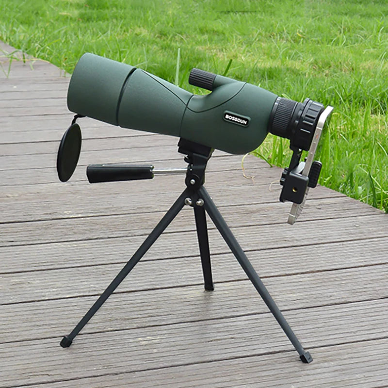 25-75x60 HD Spotting Scope Zoom Monocular Powerful Telescope Bak4 Prism ED Lens For Outdoor Camping Bird Watching Shooting