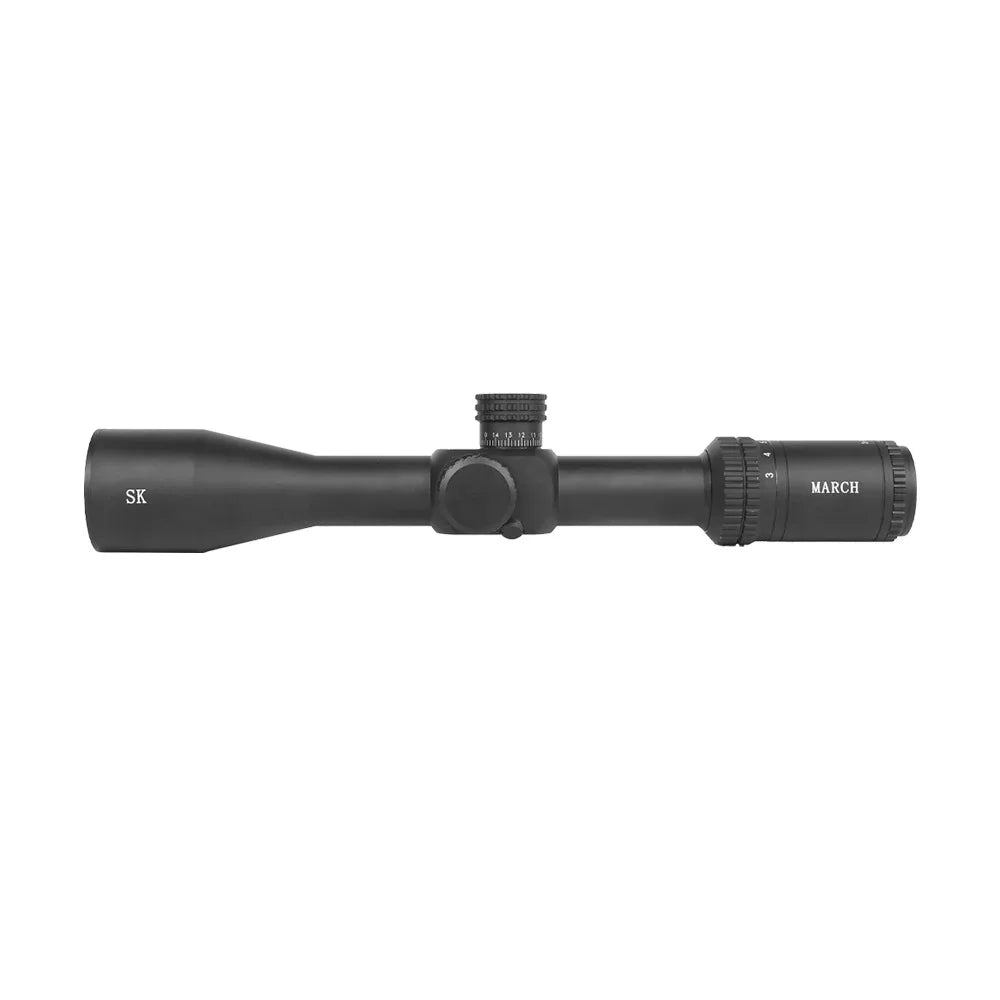 MARCH SK 3-15x44 FFP Tactical Caza Riflescope Spotting Scope for PCP Rifle Hunting Illumination Air gun Airsoft Optical Sight