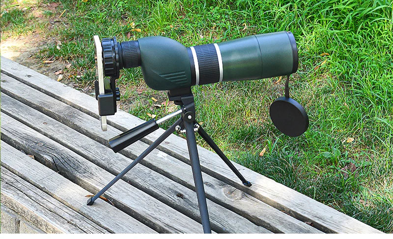 20-60X60 Spotting Scope Zoom Monocular Powerful Telescope Bak4 Prism Waterproof Anti-Fog For Camping Bird Watching Landscape