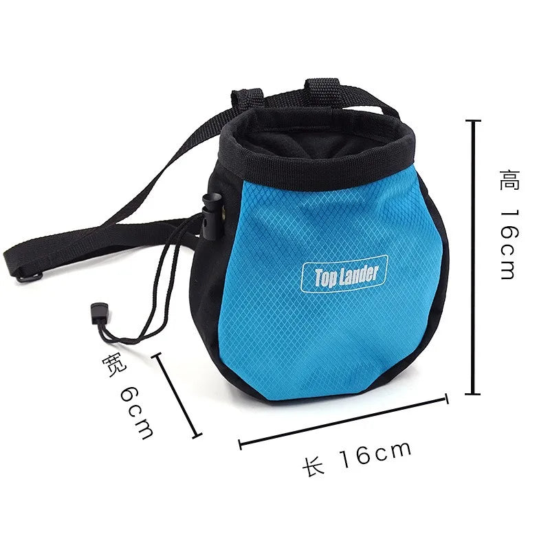 Outdoor Rock Climbing Bag Anti-skid Slingshot Lifting Bouldering Magnesium Powder Storage Anti-slip Bags Fitness Storage Pack