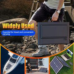 Foldable Solar Panel Kit 1000W Complete Camping Solar Power Station Portable Generator Charger 18V for Car Boat Caravan Camping