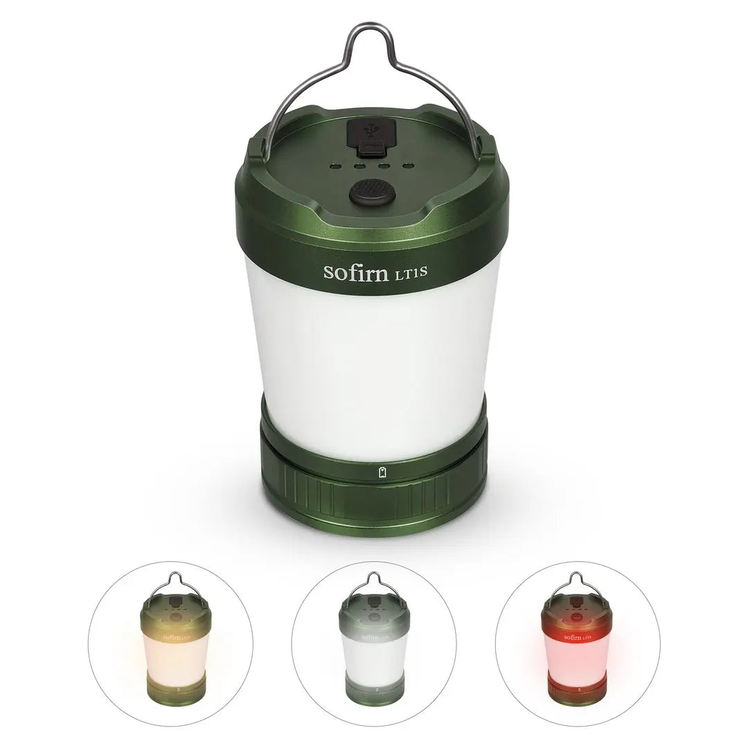 Sofirn LT1S Camping Light USB-C Rechargeable 21700 Lantern Powerful Torch 2700K to 5000K Power Indicator & Reverse Charge