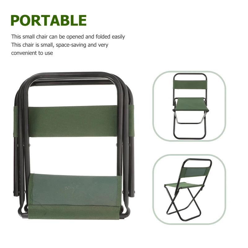 Folding Chairs Train Sketching Beach Metal Cloth Foldable Lightweight Portable Chair Table Heavy Duty Chair Beach for Adults