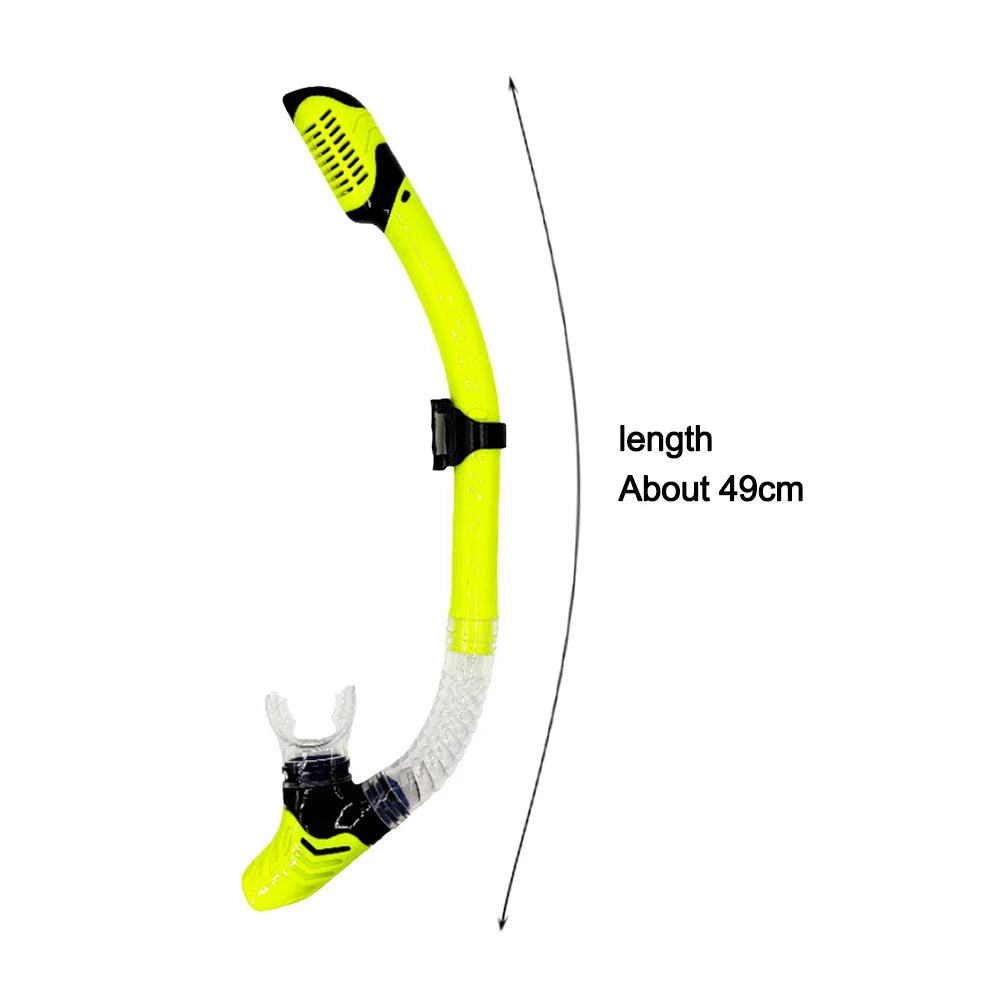 Diving Snorkel Silicone Full Dry Underwater Diving Air Breathing Tube Hose Gear Underwater Snorkeling Diving Equipment