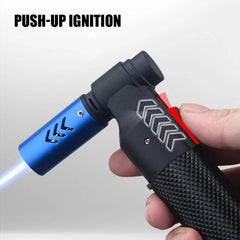 Hot Outdoor Windproof Metal Direct Charge Turbo Torch Large Fire Gas Lighter Kitchen Barbecue Camping Cigar Lighter Men's Gifts