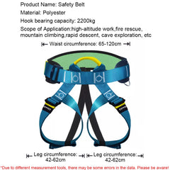 Half Body High-altitude Work Safety Harness Outdoor Climbing Rescue Safety Belt Electrician Construction Protective Equipment