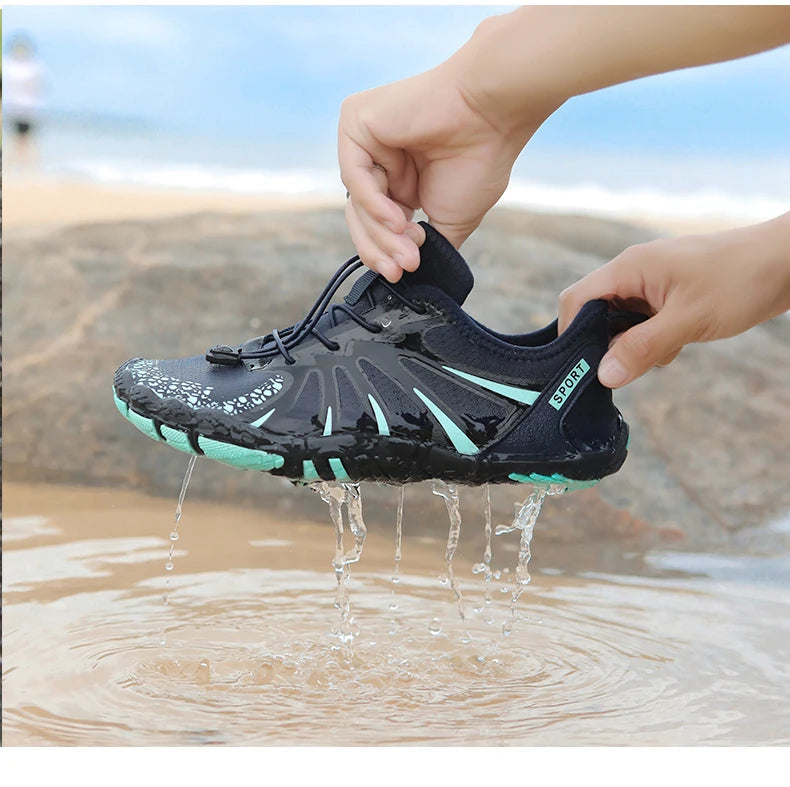 Men's  Water Shoes Rubber Soles Nonslip Breathable Fast Drying Shoes Leisure Climbing Beach Swimming Shoes 2024 New