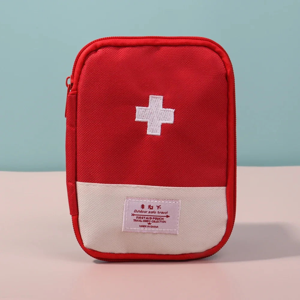 Portable First Aid Medical Kit Travel Outdoor Camping Useful Mini Medicine Storage Bag Camping Emergency Survival Bag Pill Case