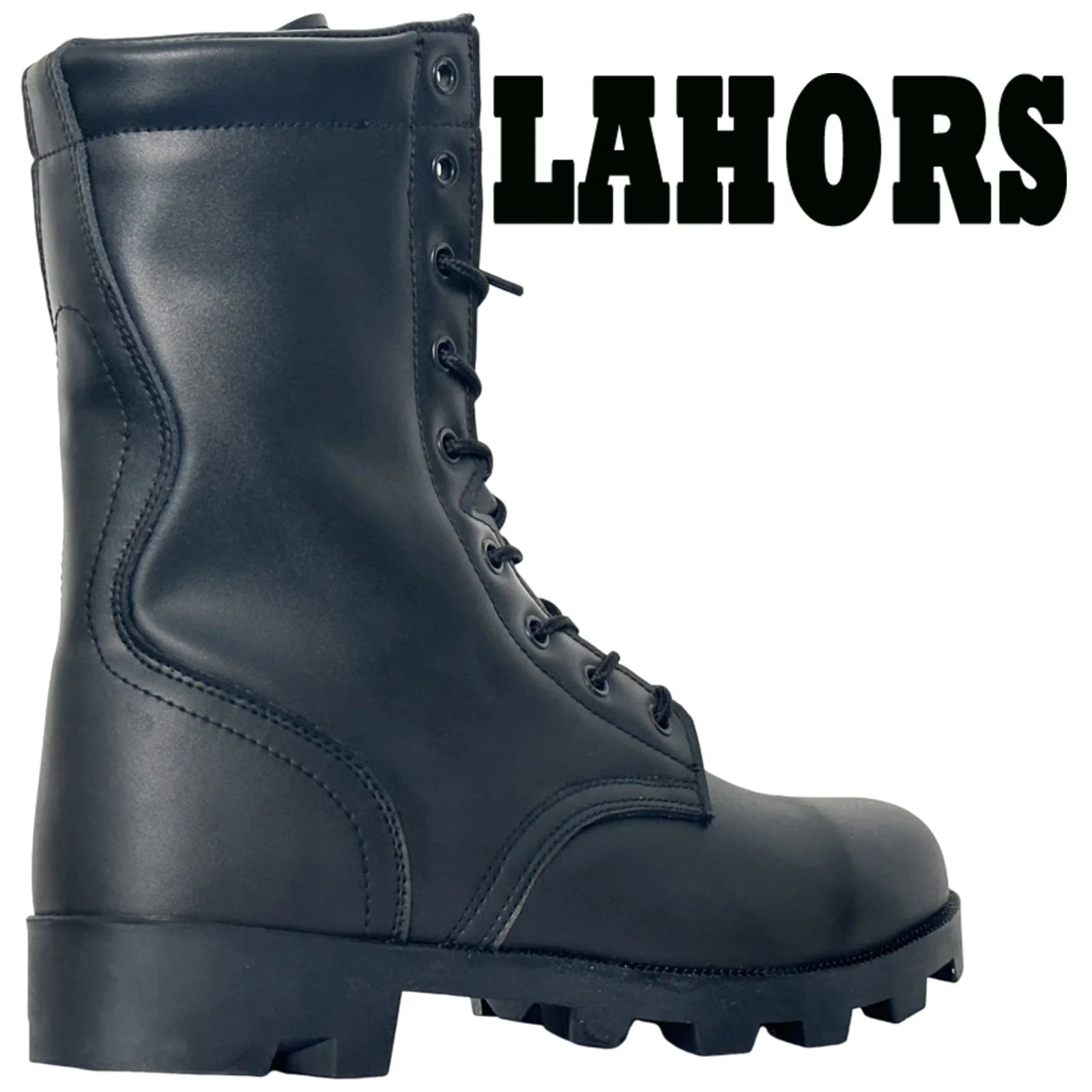 LAHORS Original Leather Man Tactical Boots Sport Hiking Shoes Outdoor Ankle Desert Combat Boots Work Safety Shoes Botas Hombre