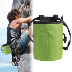 Rock Climbing Chalk Bag Sports Drawstring Gym Bouldering Chalk Bag Non-Slip Design Fanny Pack For Rock Climbing Weightlifting