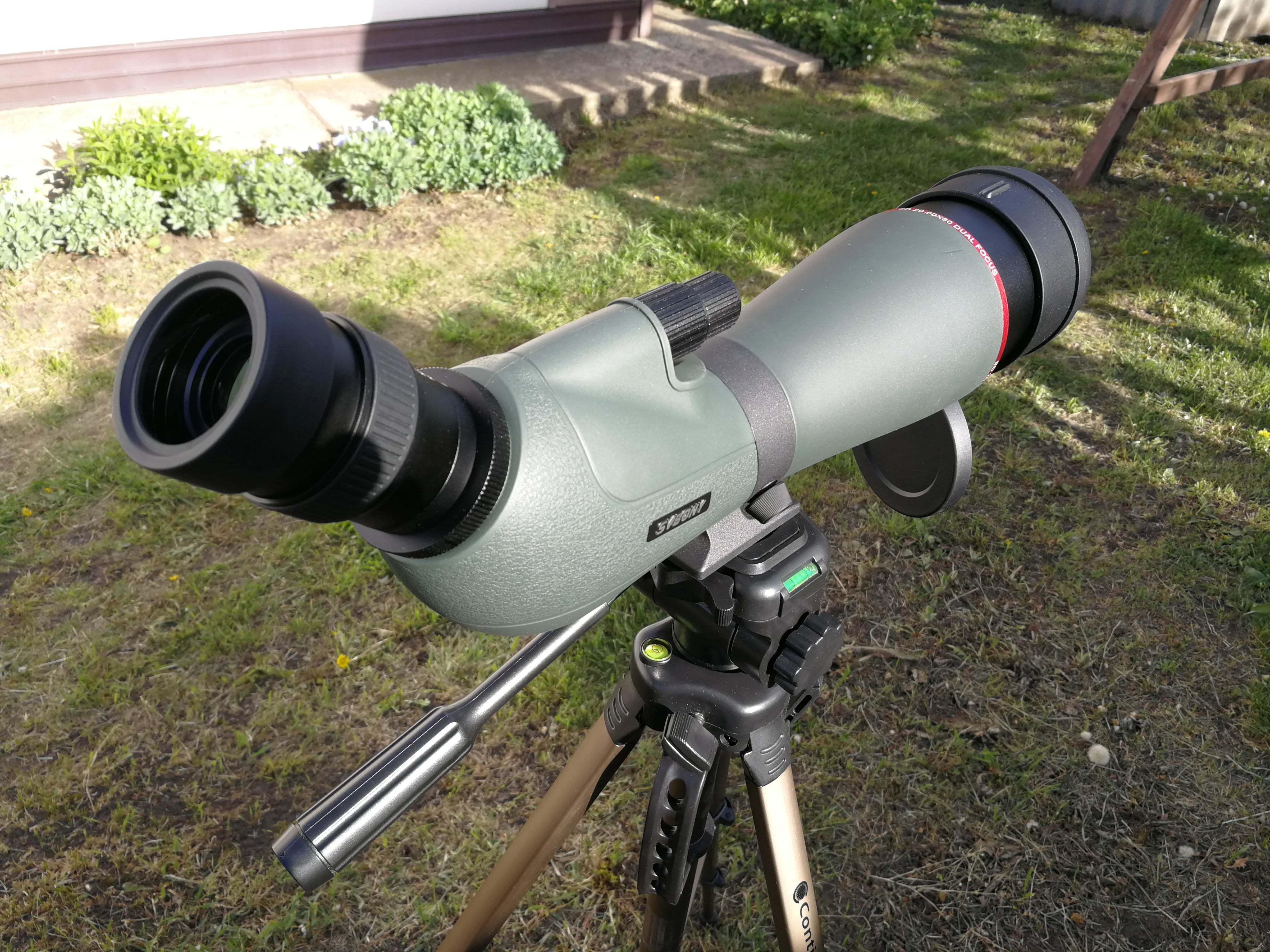 SVBONY Telescope SV406/SV406P ED Spotting Scope 20-60x80/25-75X100/16-48X65 Dual Focus IPX7 Waterproof for BirdWatching Archery