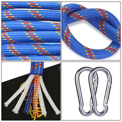 10M/15M/20M/30M Climbing Rope Outdoor Rescue Rope Climbing Safety Rope Paracord Insurance Escape Rope Hiking Survival Tool