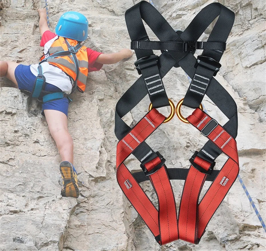 Child Indoor Expansion Full Body Harness Outdoor Rock Climbing Outdoor Protection Children Safety Belt