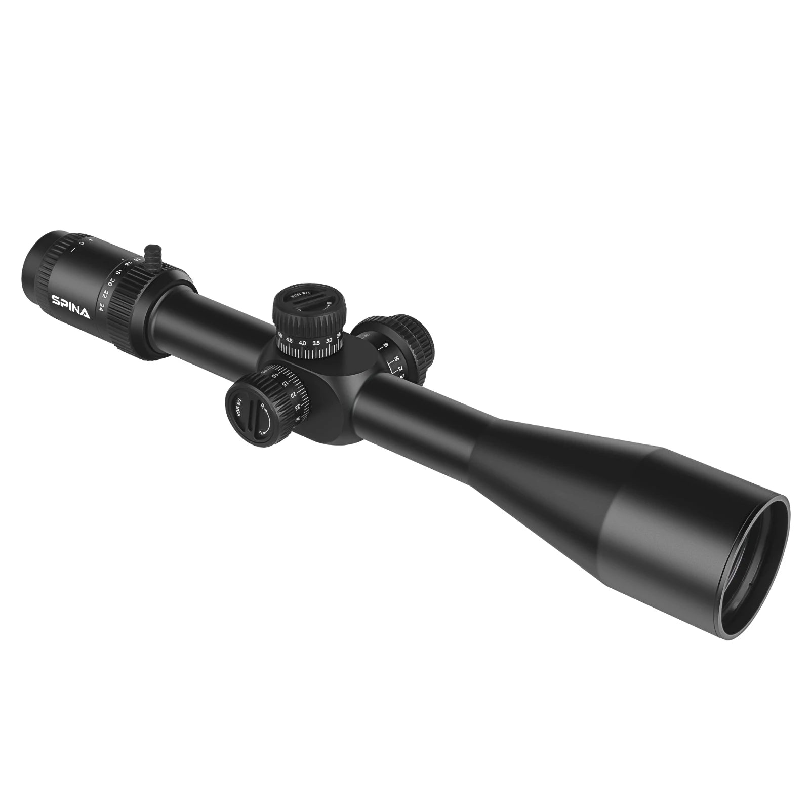 SPINA Optics 6-24x50 FFP/SFP Spotting Scope Rifle Hunting Illuminated Hunting Turrets Lock Reset Optical Sights Outdoor Hunting