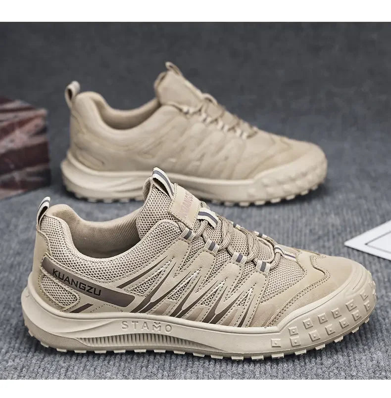 Shoes for Men 2023 New Fashion Casual Shoes Breathable and Comfortable Sports Outdoor Hiking Wearresistant Men's Walking Shoes