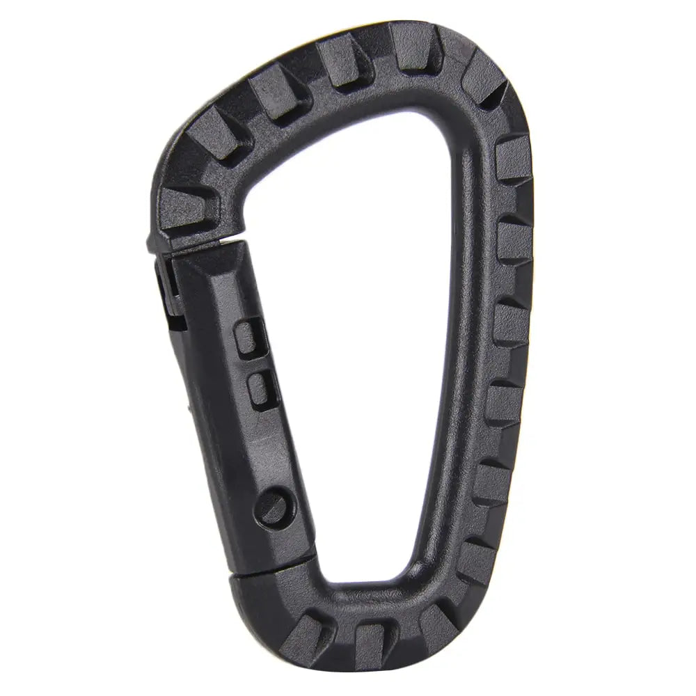 5pcs 8.5cm Backpack Buckle Fast Carabiner Plastic Hook D Shape Mosqueton EDC Gear For Outdoor Camping