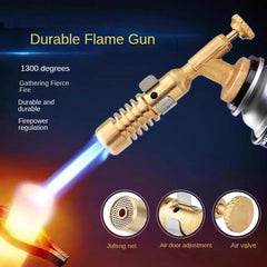 Multifunction Welding-Burner Welding Gas Burner Flame Gas Torch Flame Gun Blow for BBQ Camping Cooking Lighter Heating Camping