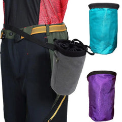 Magnesia Sack Rock Climbing Chalk Bag Waterproof Pocket for Weight Lifting Outdoor Bouldering Magnesia Pouch Climbing Equip S5D7