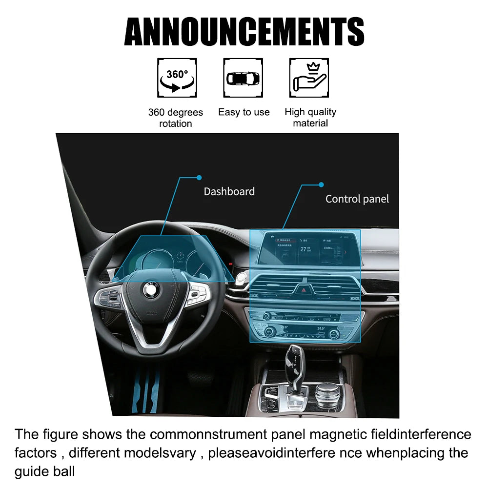 Car Dashboard Compass With Slope Meter 2-In-1 Foldable High Precision Navigation Car Mount Compass Ball Compass for Vehicle Boat