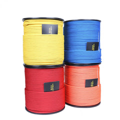 10M/20M/30M 6 Core Professional Rock Climbing Rope 6mm Diameter High Strength Equipment Cord Safety Rope Survival Rope