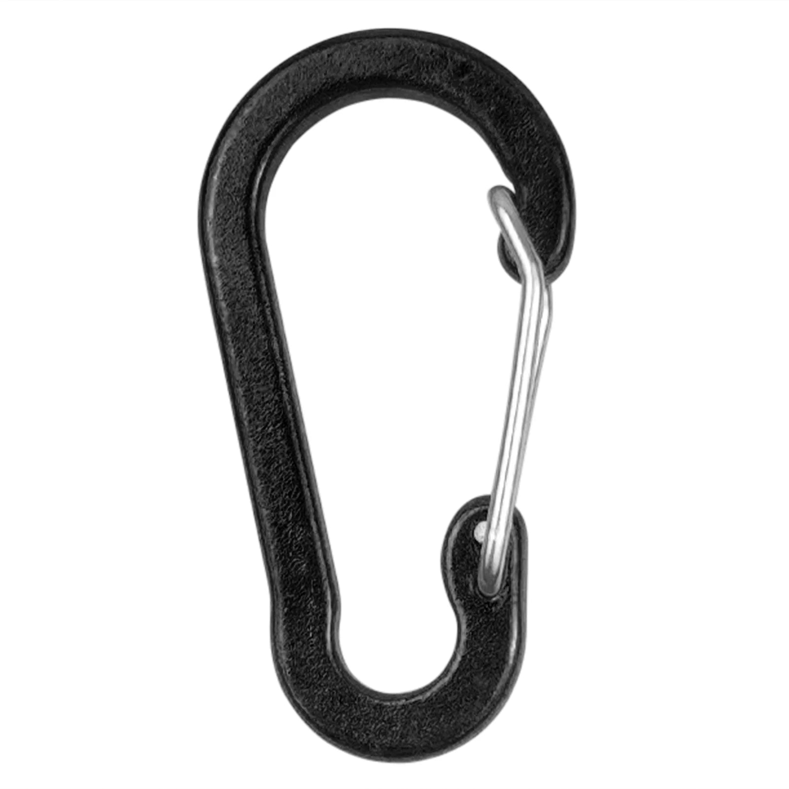 10 Pack / 5 Pack Carabiner Clips Mini Aluminum Alloy Keychain Carabiner Clip D Rings for Camping Hiking Fishing Backpacking