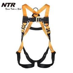 Fall Arrest Rock Climbing Harness Aerial Work Safety Belt Outdoor Full Body Anti Fall Protective Gear